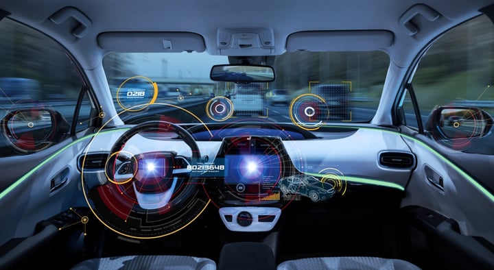 Autonomous driving of a vehicle 