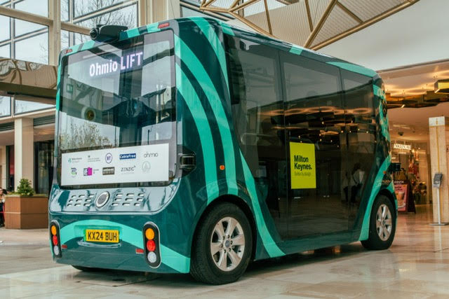 Autonomous driven  Bus 